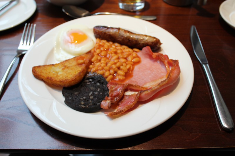 breakfast in Sheffield