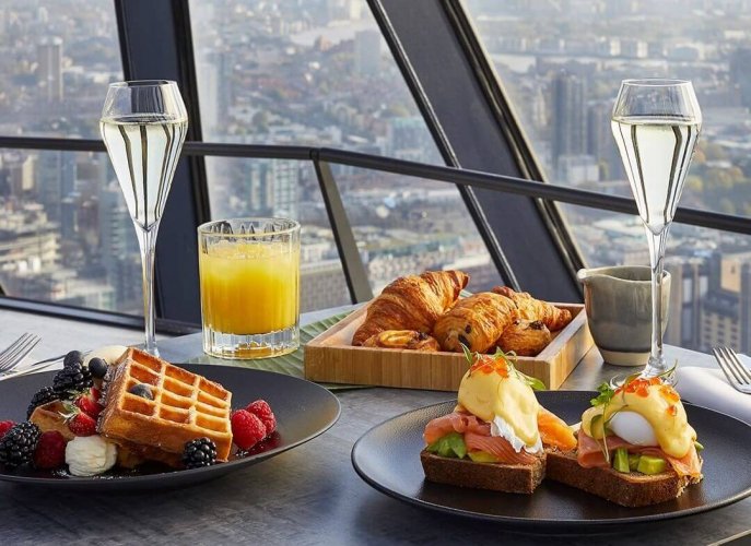 Searcys brunch with a view london